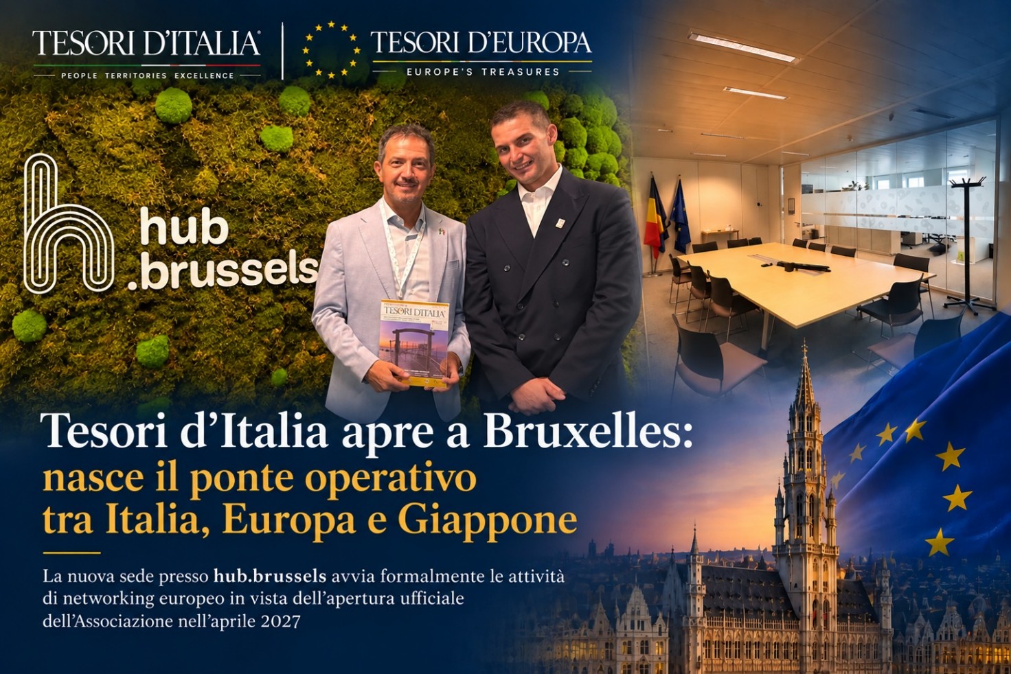 Tesori d'Italia Opens in Brussels: An Operational Bridge Between Italy, Europe and Japan